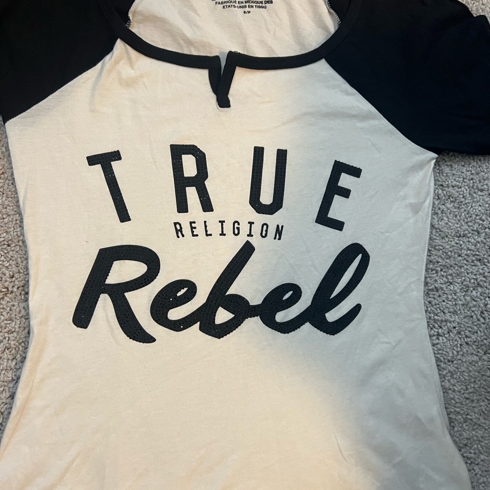 (2) True Religion XS shirts. Excellent quality and in great condition.